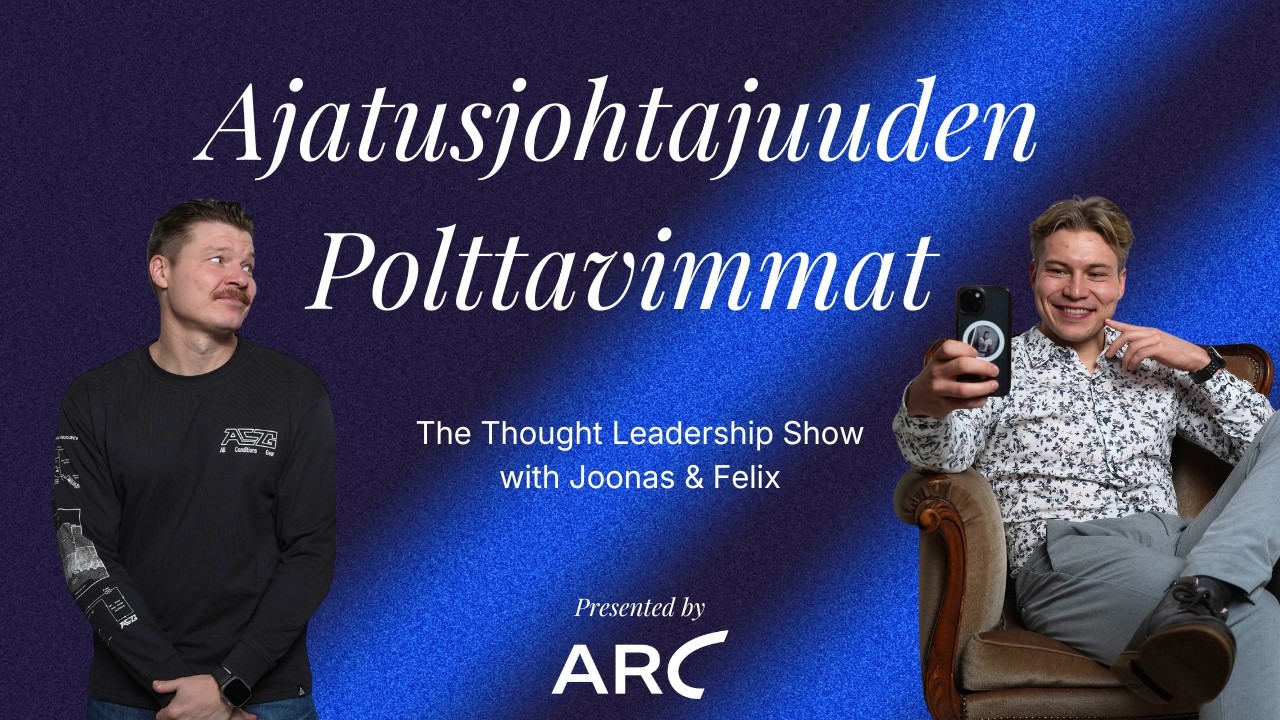 Henkilöbrändi vs Ajatusjohtaja: onko huomio arvokkaampaa kuin luottamus?