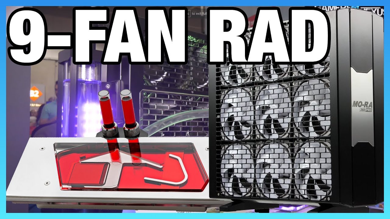 Stacking Ammo for #RIPLTT2 - 9x Fan Radiator MO-RA3 & Eiskoffer - YouTube