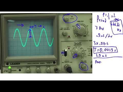 ვიდეო: როგორ გავზომოთ პერიოდი ოსცილოსკოპზე?