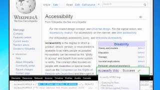 Accessify Wiki beta - Introduction