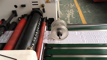 full servo driven unwinder nip feeder rewinder Sheeter