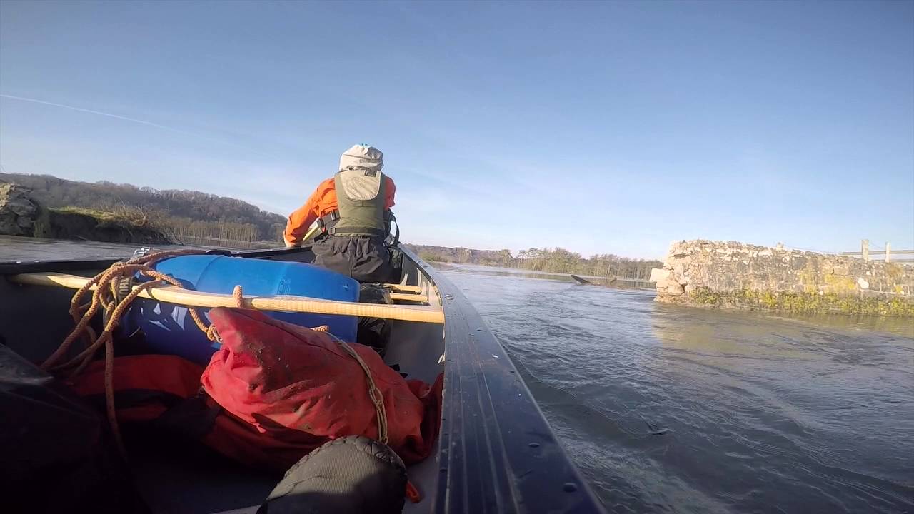 Canoeing the high tide YouTube