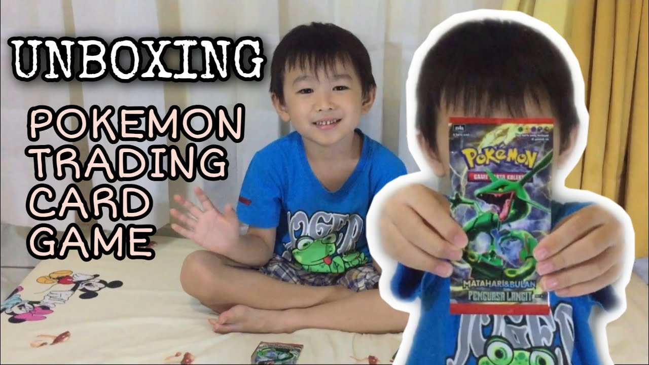 UNBOXING POKEMON TRADING CARD GAME INDONESIA YouTube