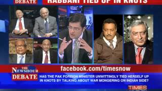 The Newshour Debate: Rabbani tied up in knots (Full Episode)