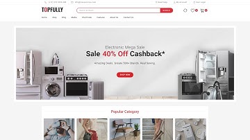 Topfully WooCommerce : Theme Installation (WCM060130)