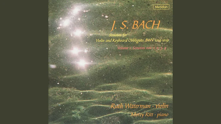 Violin Sonata No. 1 in B Minor, BWV 1014: I. Adagio