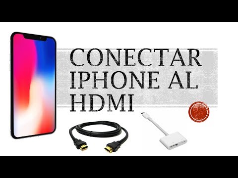 Como conectar iPhone al HDMI de la TV
