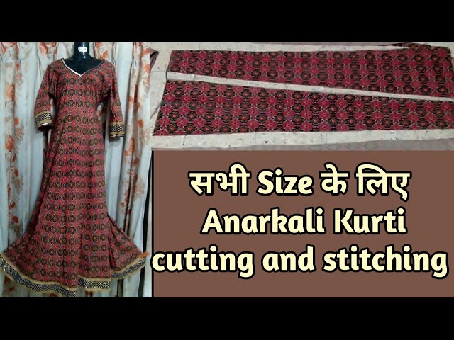 Panel Kurti cutting And Stitching Easy method|Kurti design |kaliyon wali  frock cutting and stitching - YouTube