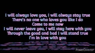 i will always love you (lyrics) christian bautista & angeline quinto