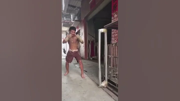 Muay Thai Shin Conditioning Level 10000 😮