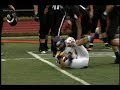 Josh Phillips goes one-handed to help turn Alfred's momentum