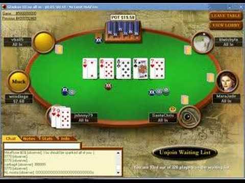 PokerStars 10 Billionth Hand - YouTube