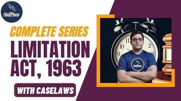 Limitation Act 13 | Sections 29-31 I Telegram Link in Description
