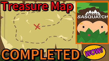 I found all pieces of map and learned THIS - Sneaky Sasquatch - Part 3