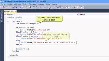 8 - VB.NET - la condition ElseIf