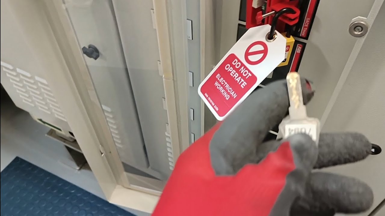 Lockout Tagout(LOTO)of the frequency drive | Replacement of Danfos to ...
