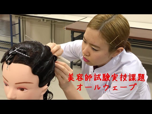 美容師 美容国家試験 実技試験 オールウェーブ セット まとめ 美容