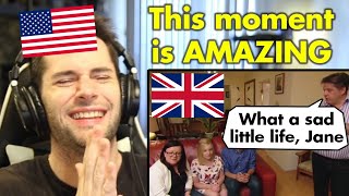 American Reacts to the Most Iconic British TV Moments