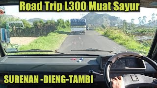 Trip L300 pickup muat sayur  Ruas Surenan- Dieng - Tambi