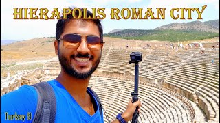 Hierapolis Ruins in Pamukkale Turkey 🇹🇷 || Way to Cappadocia