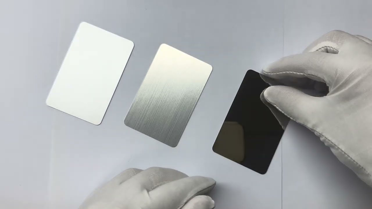 Blank Metal Business Cards Factory