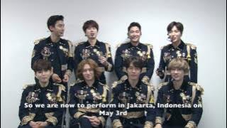  Video Greeting Super Junior Super Show 6 in Jakarta