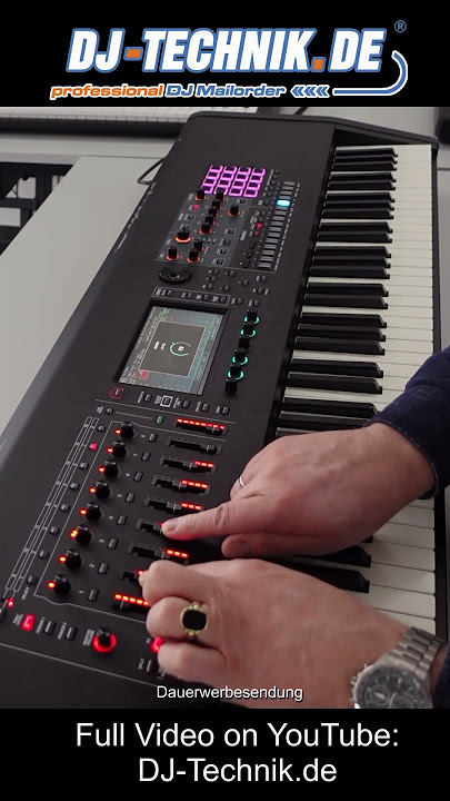 DJ-Technik.de #shorts - NO TALK, JUST SOUND - Roland Fantom-8 - Song Performance KS-Style