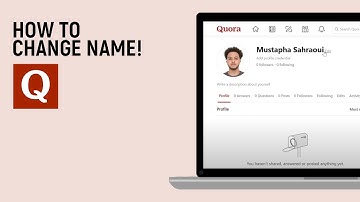How to change name on Quora [easy]