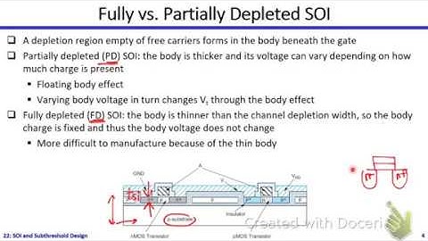 Digital ICs | Dr. Hesham Omran | Lecture 22 Part 1/2 | SOI and Subthreshold Design