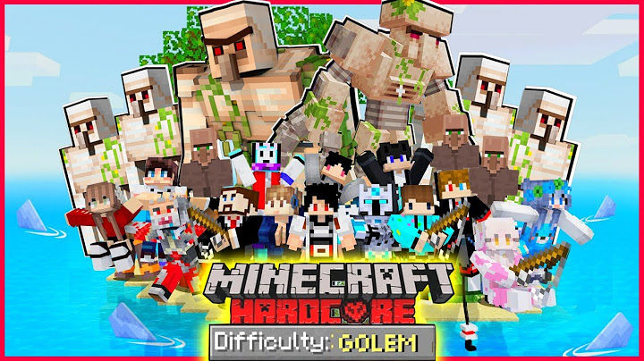 100 HARI KITA BERTAHAN HIDUP JADI IRON GOLEM DI MINECRAFT SURVIVAL HARDCORE VS FROST DIAMOND JAHAT
