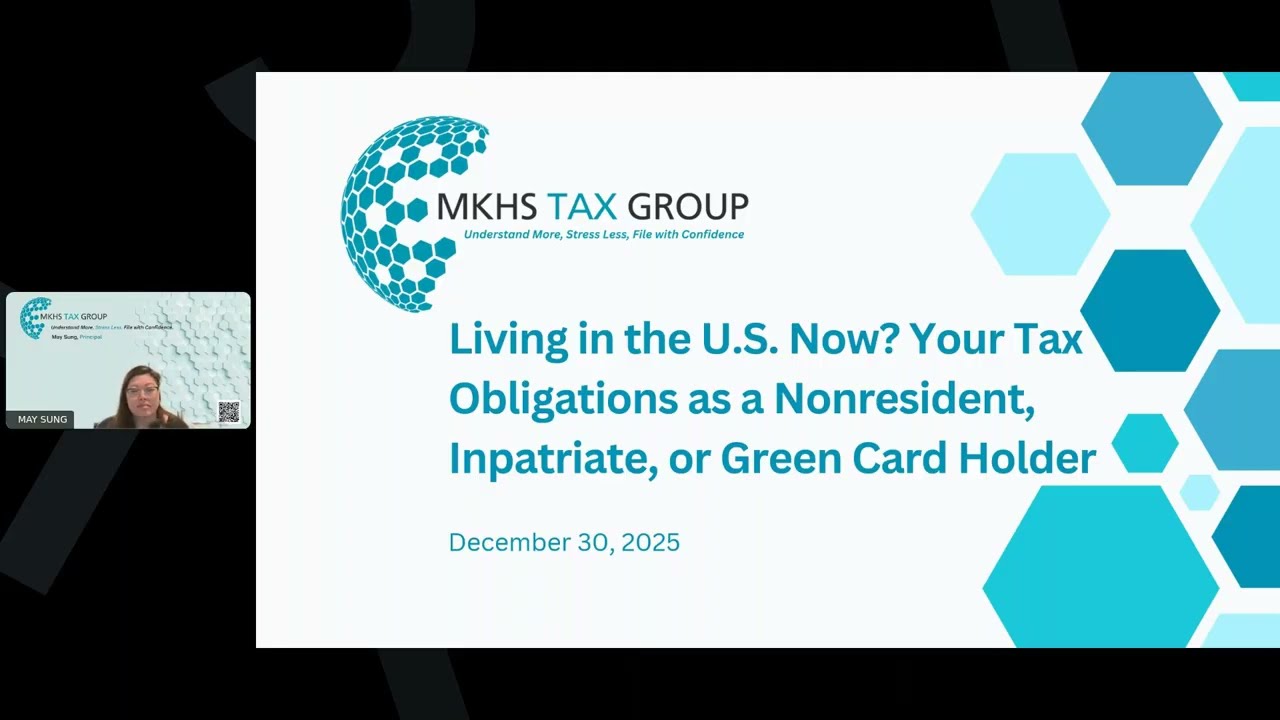 Nonresident, Inpatriate, or Green Card Holder