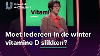 Moet iedereen in de winter vitamine D slikken?