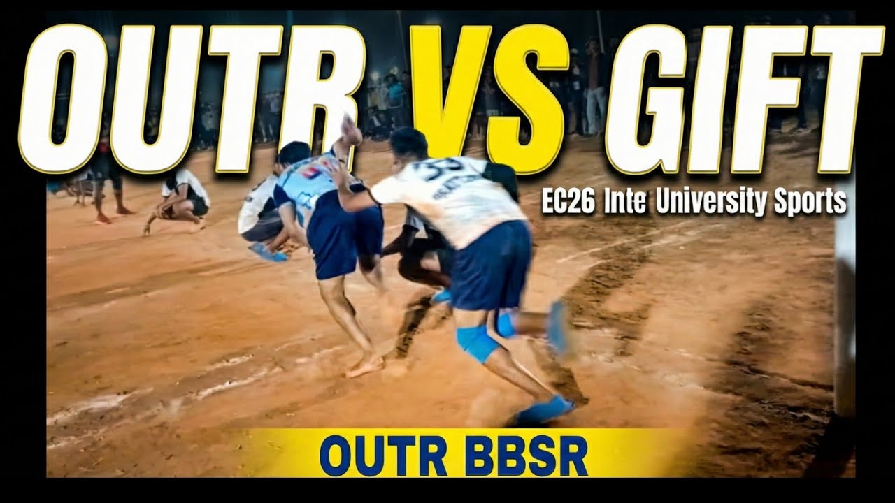 OUTR BBSR vs GIFT | Engineer’s Cup 2026 | Kho-Kho - YouTube