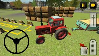 Classic Tractor 3D: Corn #10 Tractor trolley games ट्रैक्टर वाला ट्रैक्टर वाला गेम, ट्रैक्टर वीडियो screenshot 3