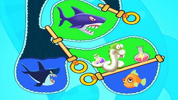 Save the fish Fishdom / Fish rescue game / ios android gameplay Walkthrough levels 860-872 Part #46