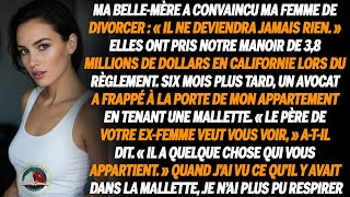 Elle A Divorcé De Moi, A Pris Le Manoir, Puis Des Mois Plus Tard Son Père M’a Remis Une Mallette.