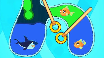 Save The Fish All Levels Walkthrough Android iOS Gameplay