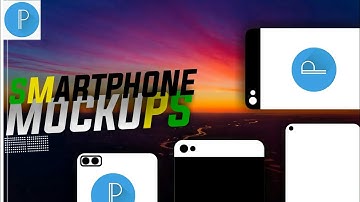 How to make smartphone mockups in pixellab || Easy to make in 2 minutes