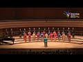 Vocalista harmonic choir isi yogyakarta indonesia  tari indang  west sumatra folk song