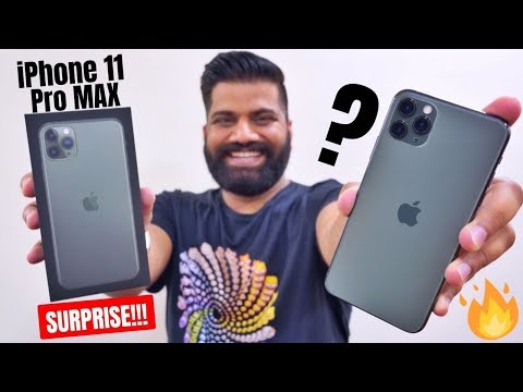 iPhone 11 Pro Max Unboxing & First Look - The Real PRO | Surprise