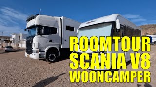 SCANIA V8 DROOMCAMPER - Solo camping Spanje Portugal - DWVLOGT #111