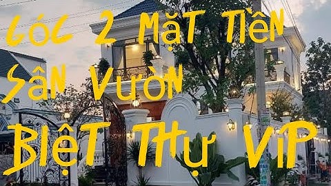 Bán biệt thự víp hóc môn góc 2 mặt tiền#bannhahocmon #nhàđấtquanganh
