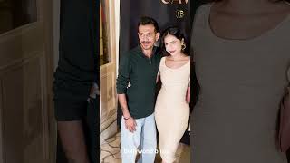 Indian Cricket Spinner Yuzvendra Chahal & His Wife Dhanashree Spotted In Bandra