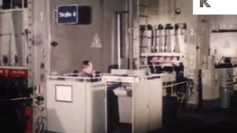 1960s factory, automation