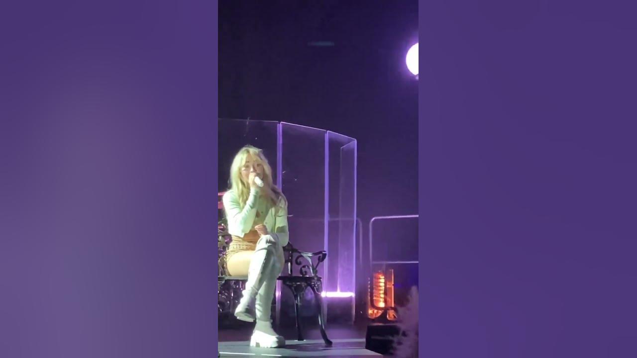 Sabrina carpenter things i wish you said eics tour sacramento youtube