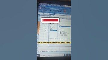 How to sum of numbers with rupees symbol in excel #exceltricks #shorts