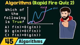 Algorithms - Rapid Fire Quiz 2