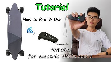 how to pair and use the electric skateboard remote how to match the remote how to set the remote