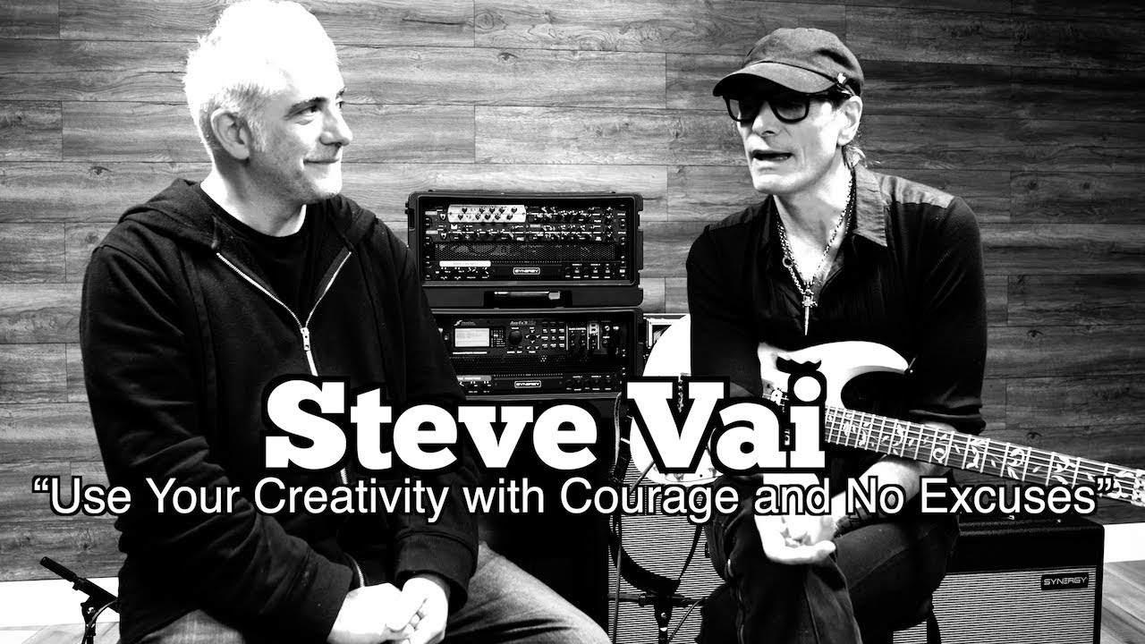 Steve Vai Interview “Use Your Creativity with Courage and No Excuses” Steve Vai Interview “Use Your Creativity with Courage and No Excuses”