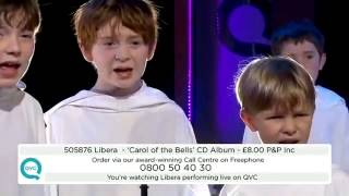 LIBERA -'Carol of the Bells' live on QVC UK-2014